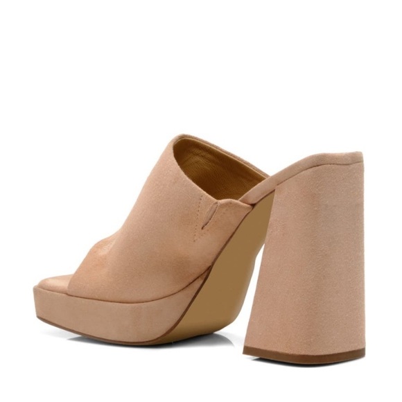 NEW! Free People Pearl Sand Margo Platform Sandal - Size 39EU/9US - Picture 5 of 16